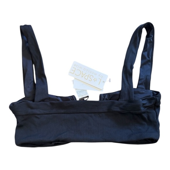 L*Space Ribbed Lee Lee Bikini Top NWT - Picture 5 of 6